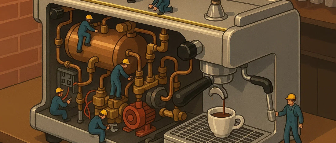 Heat Exchanger vs Dual Boiler: Commercial Espresso Machine Guide